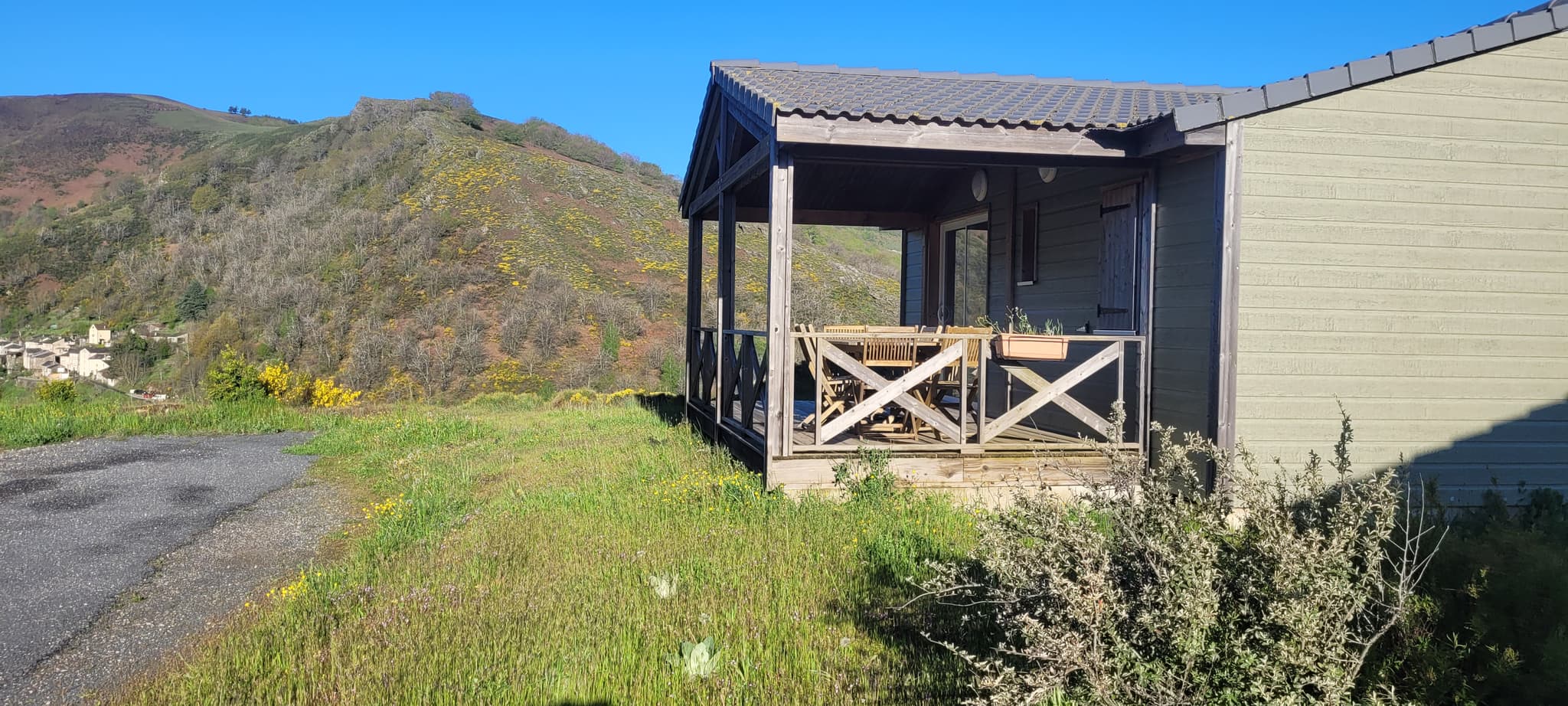 Vue des chalets