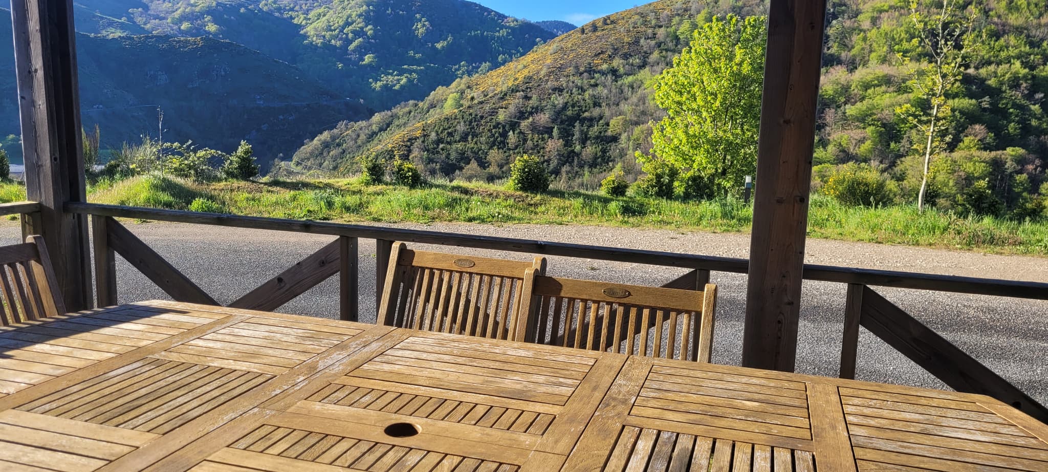 Vue de la terrasse