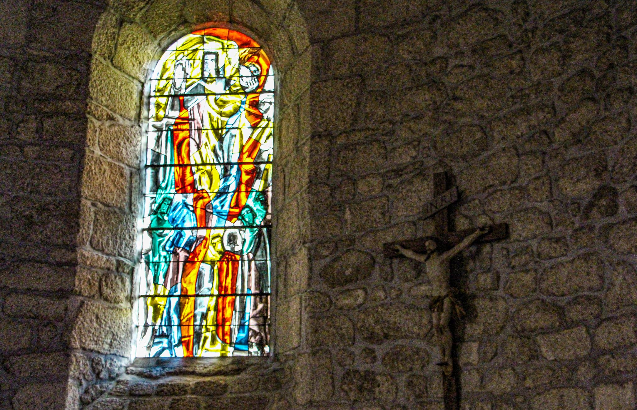 Christ en Croix-Église Rieutort Randon