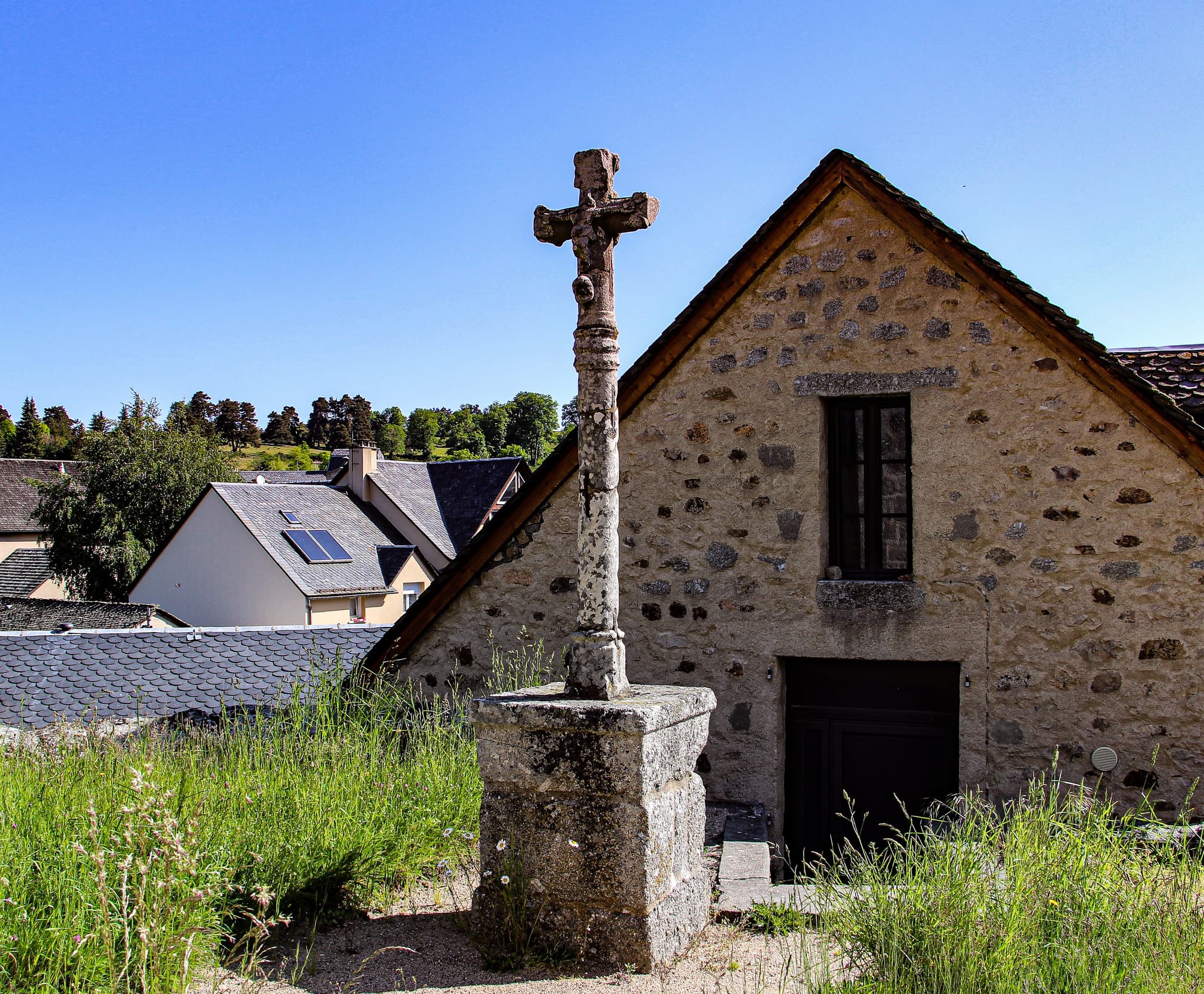 Croix Église - Fournels