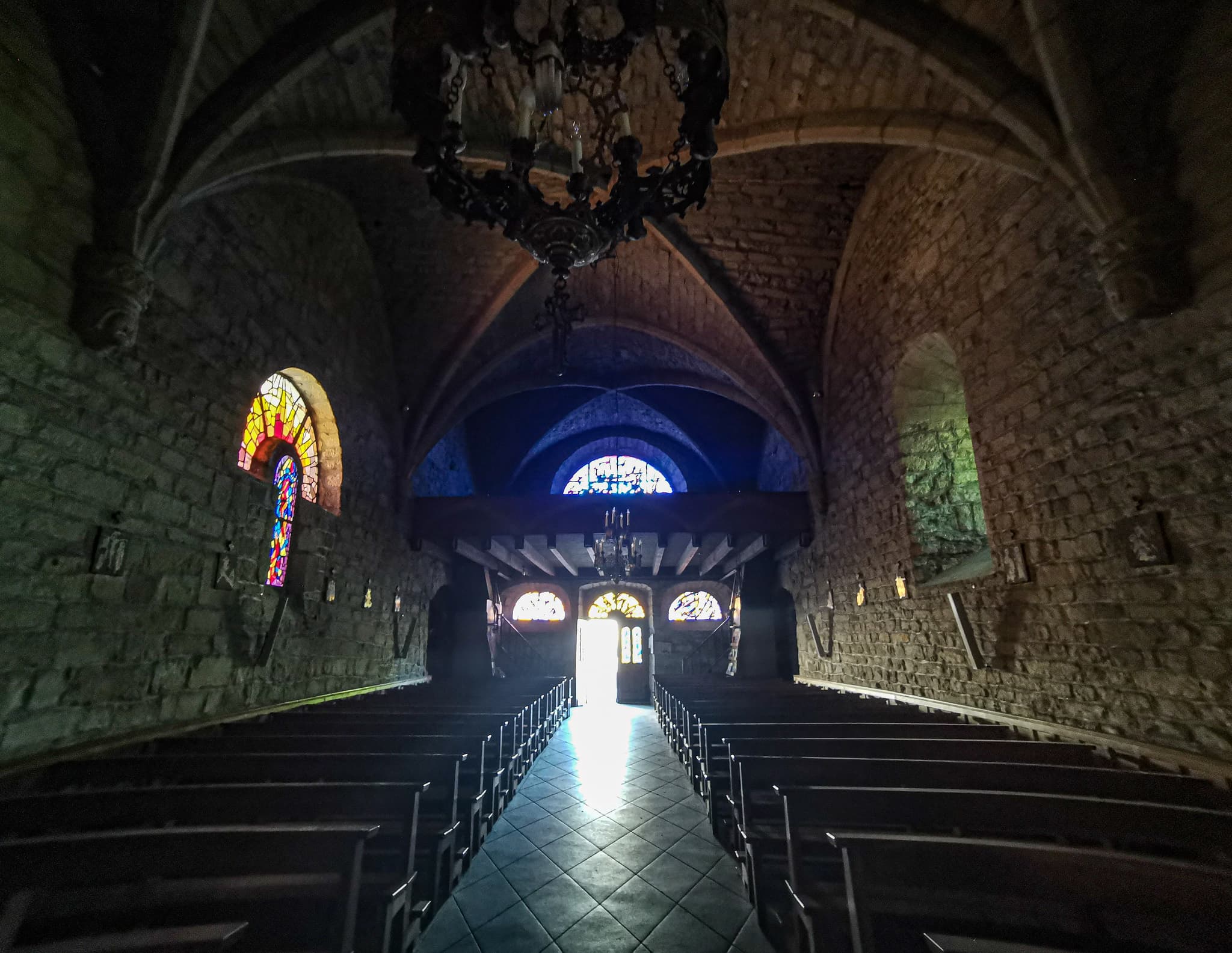 Église Aumont - vue vaisseau central