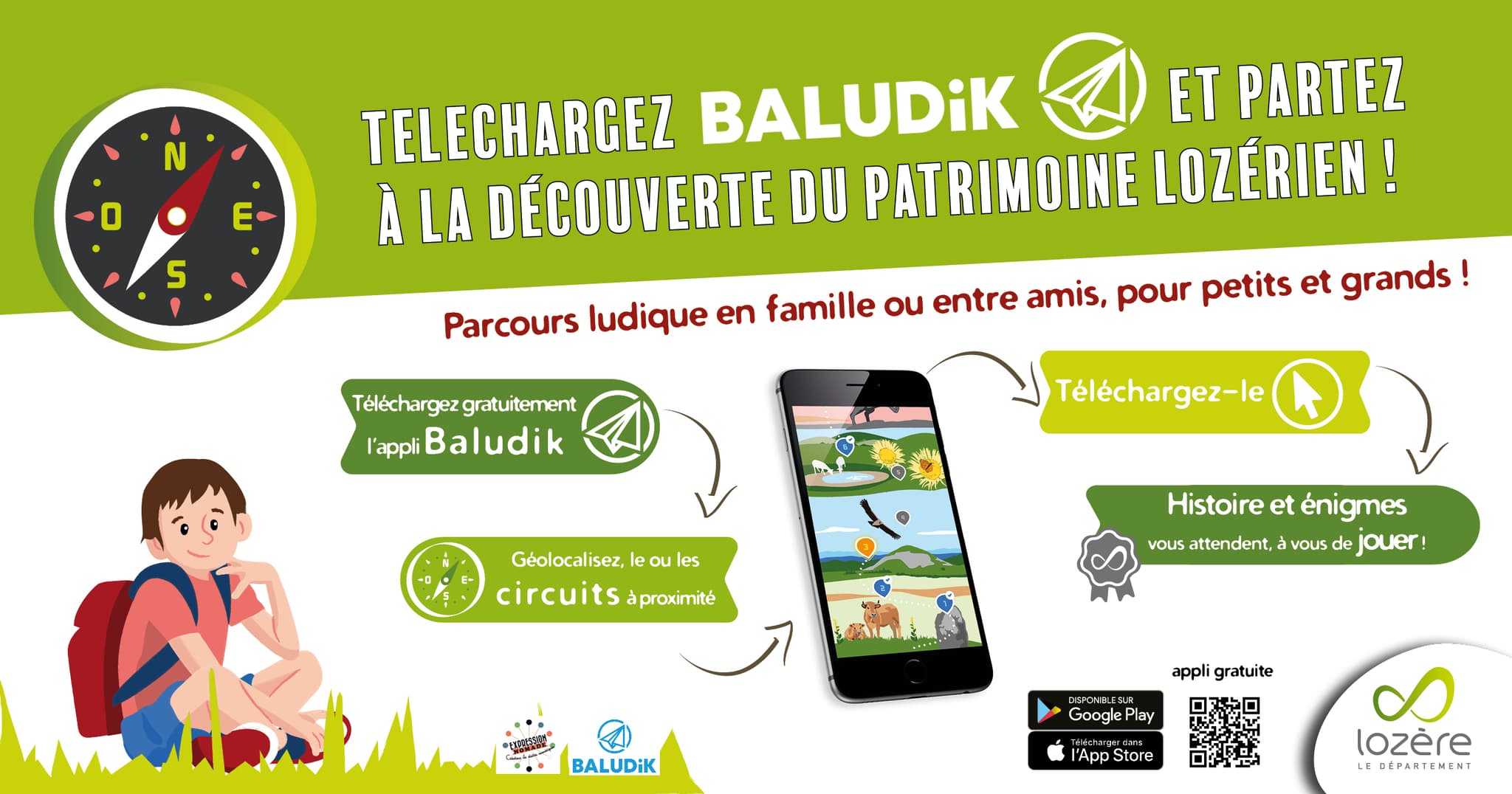 Parcours ludique Baludik