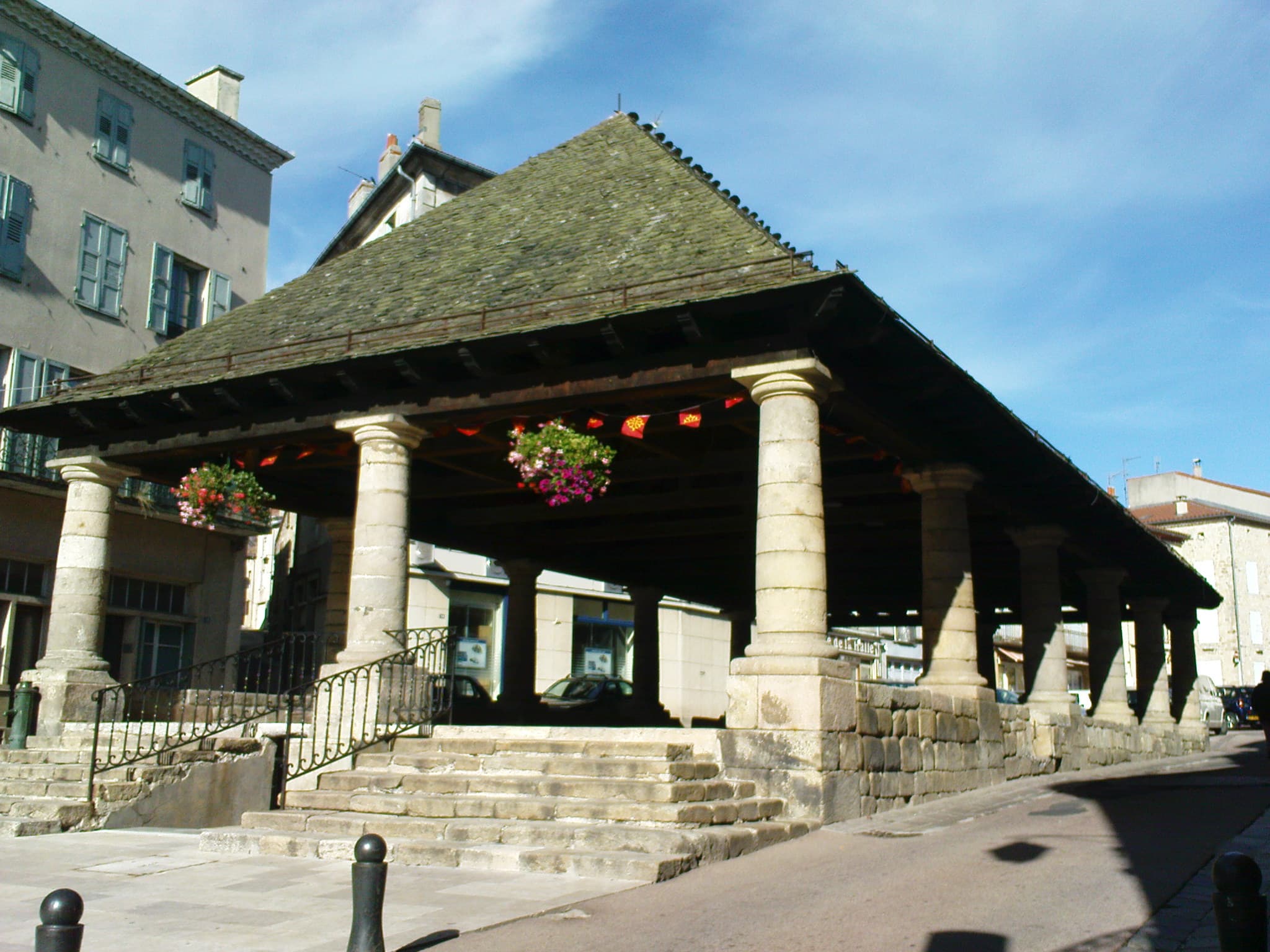 Langogne Halle XVIIIe siècle