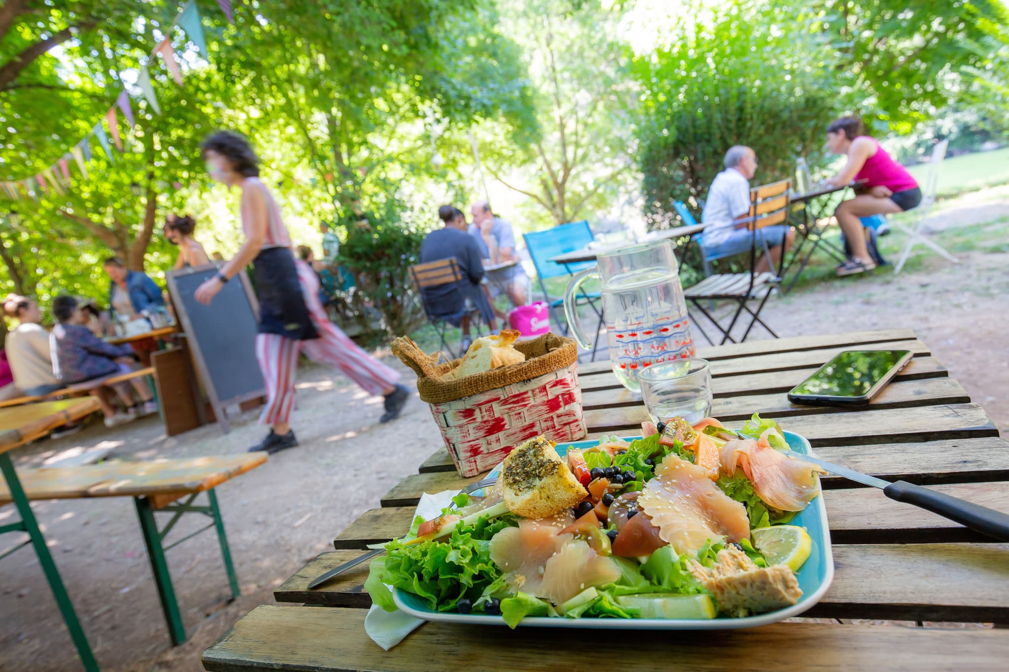 Repas guinguette Villefort