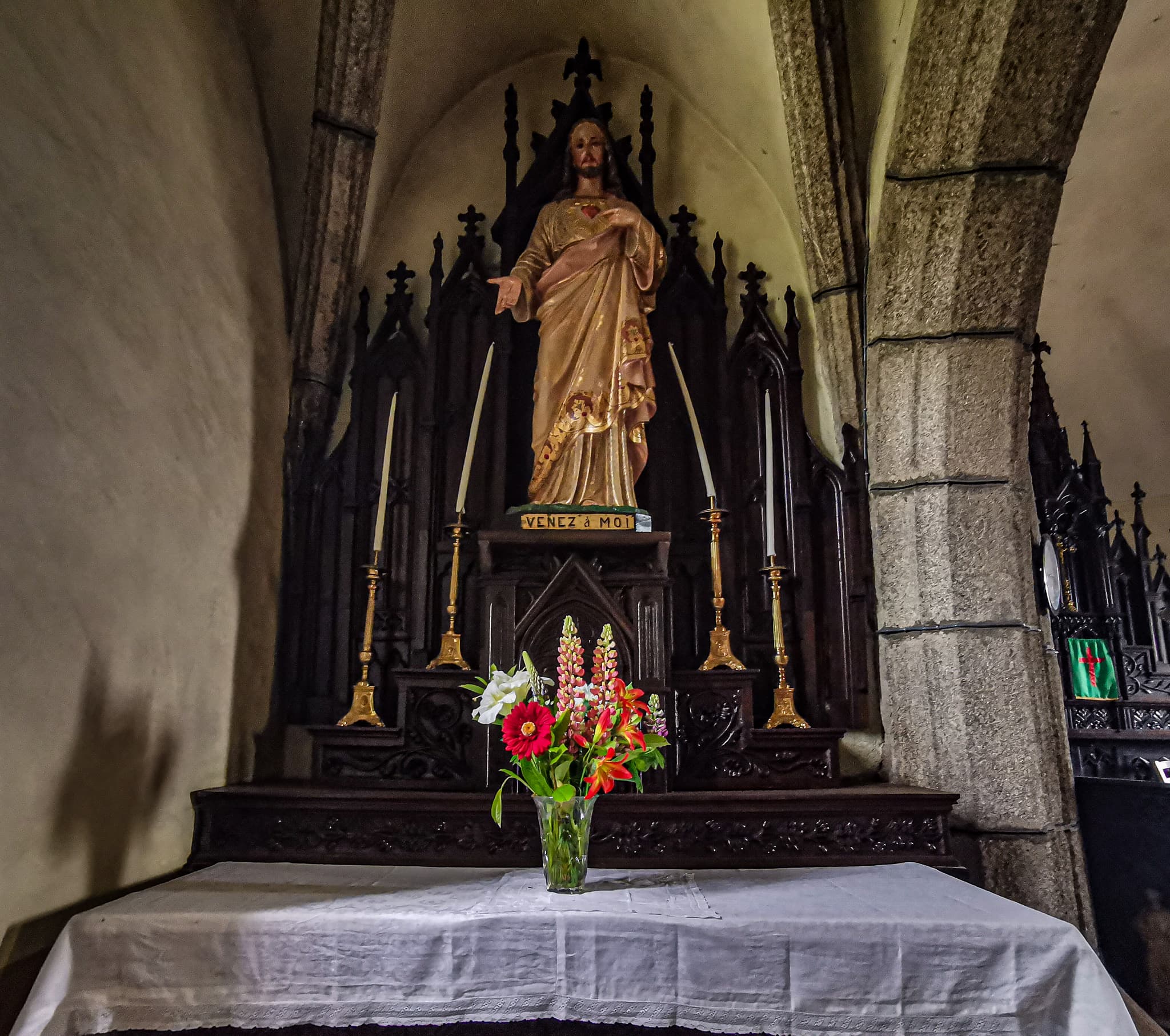 Retable nord - Église Berc