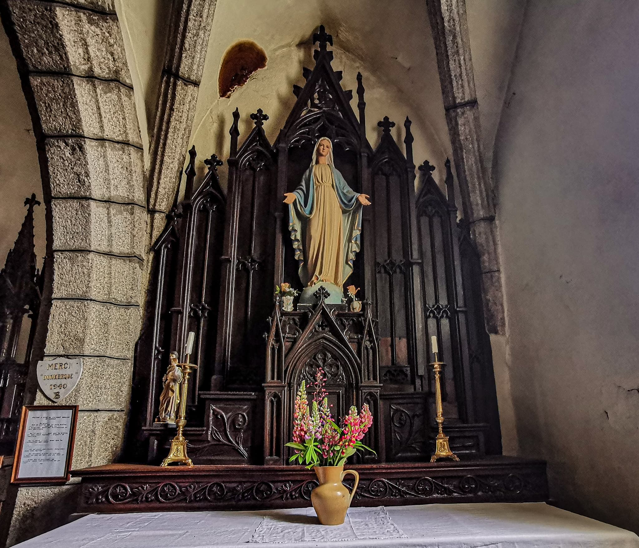 Retable sud - Église Berc