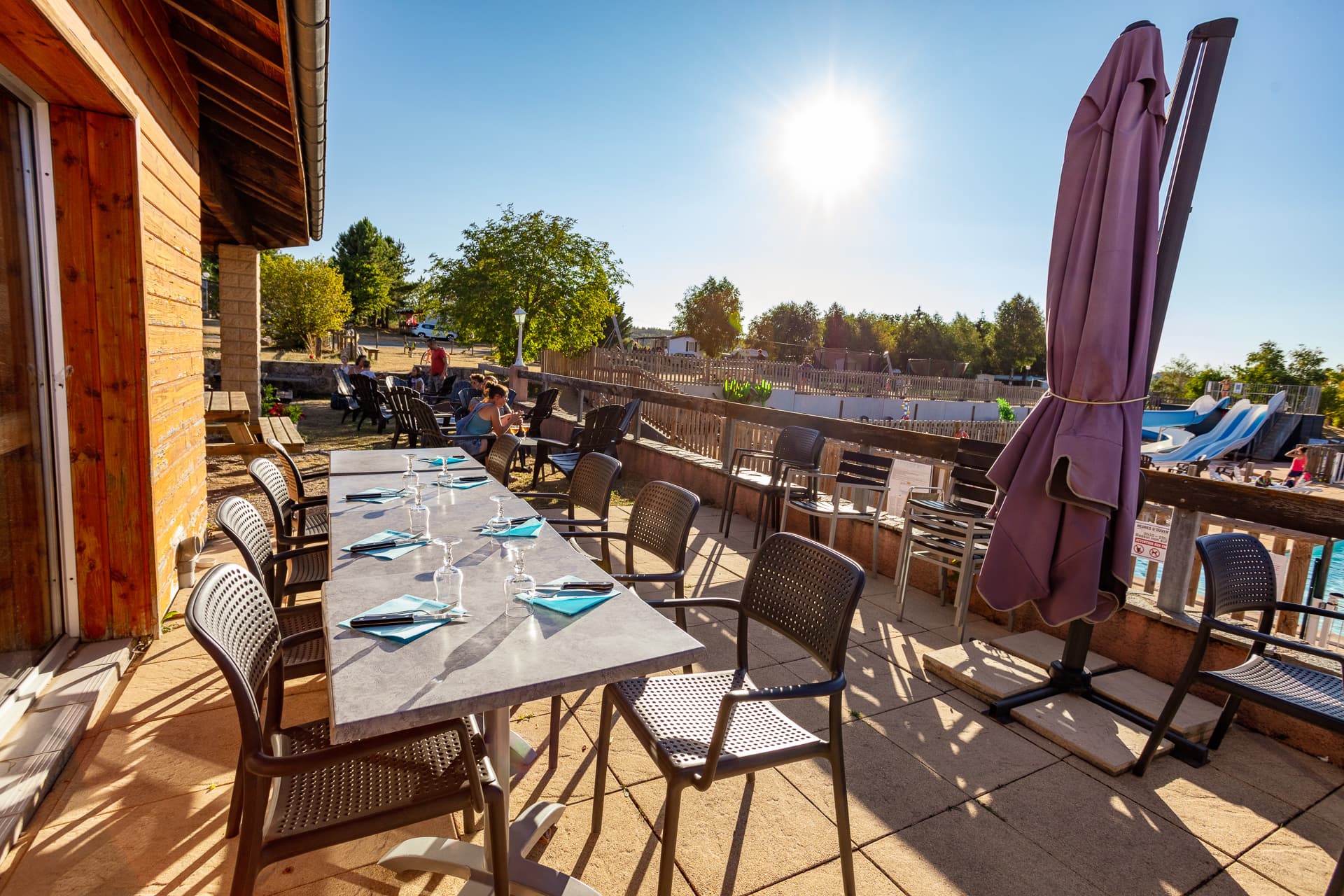 Terrasse restaurant l'Ephémère