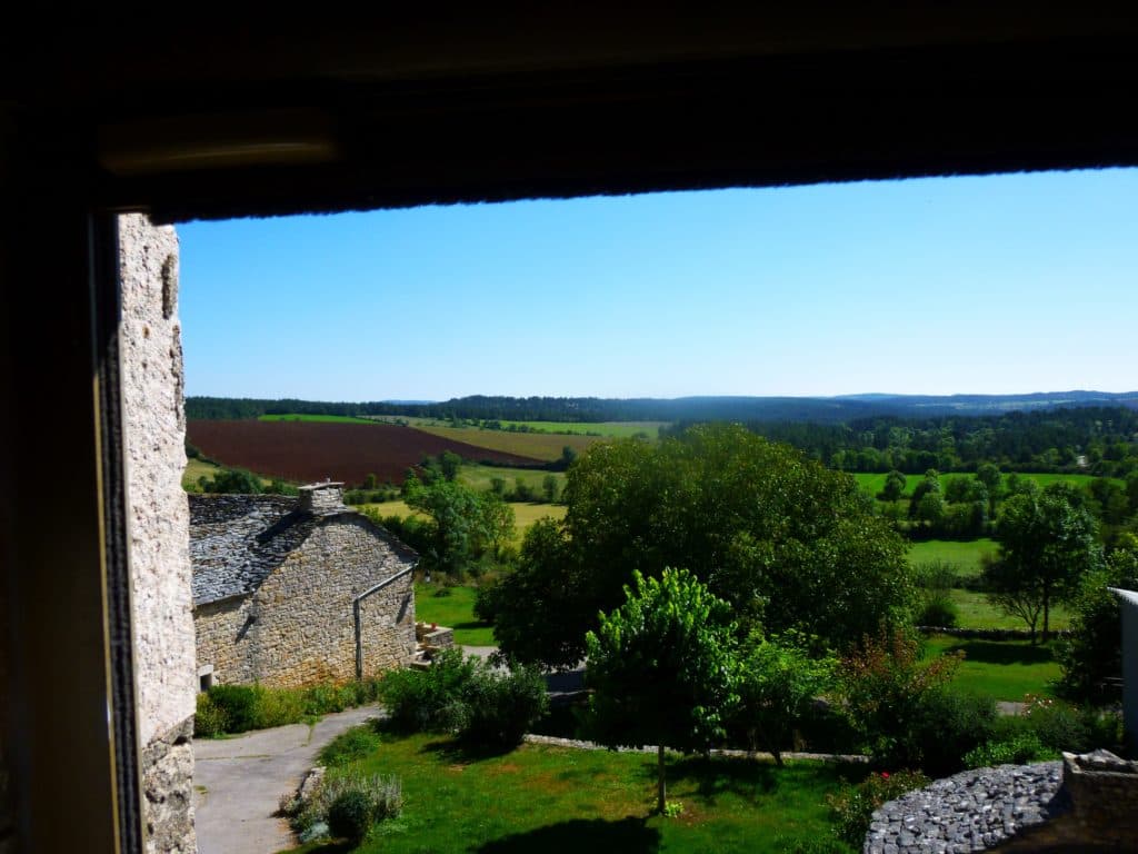 Vue du gîte