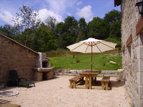 La terrasse - Gîte La Bergerie