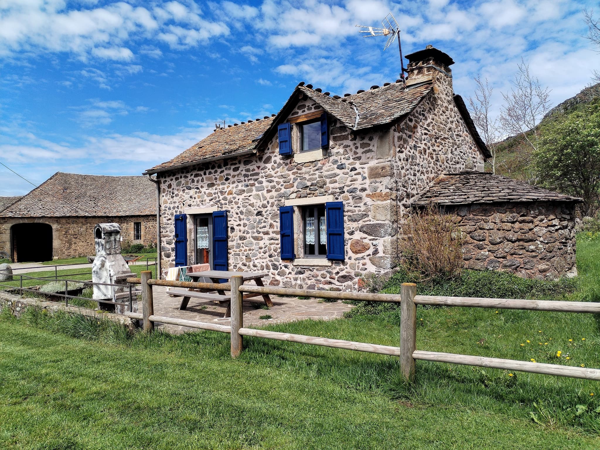 Gite volets bleus