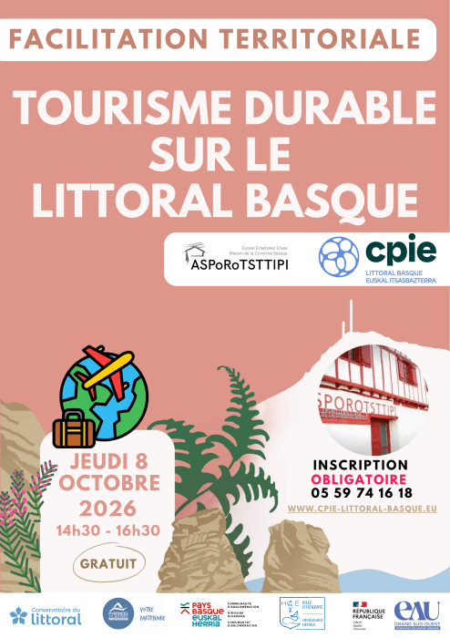 Tourisme durable sur le littoral basque- CPIE Littoral Basque - Hendaye Tourisme