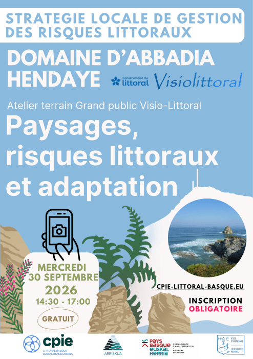 Paysages, risques littoraux et adaptation - CPIE Littoral Basque - Hendaye Touri