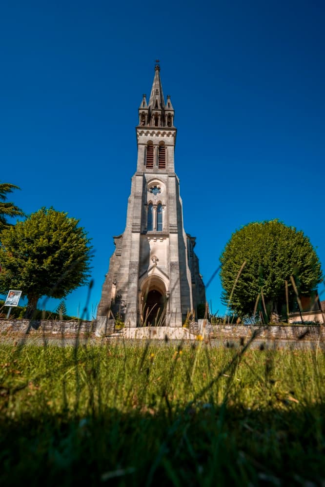 Eglise peinture Masutti Baleyssagues