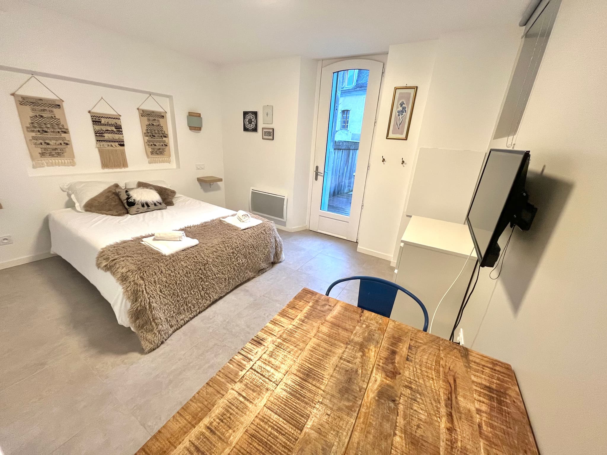 Chambre double PMR au Mandragot à Bedous
