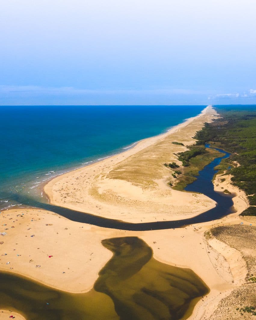 L'Embouchure du Courant d'Huchet_Moliets_Landes Atlantique Sud