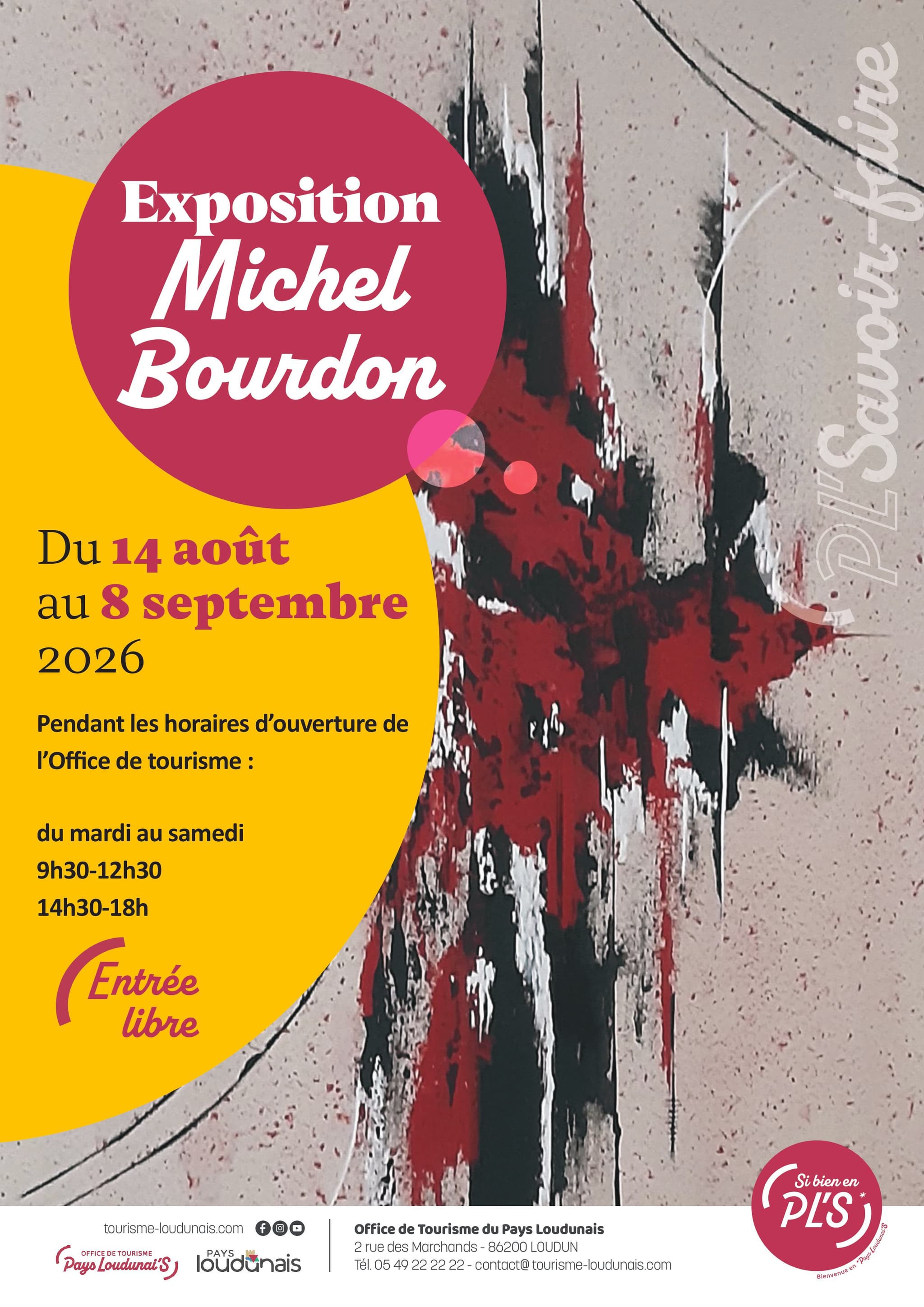 015-AFFICHE MICHEL BOURDON_ 2026