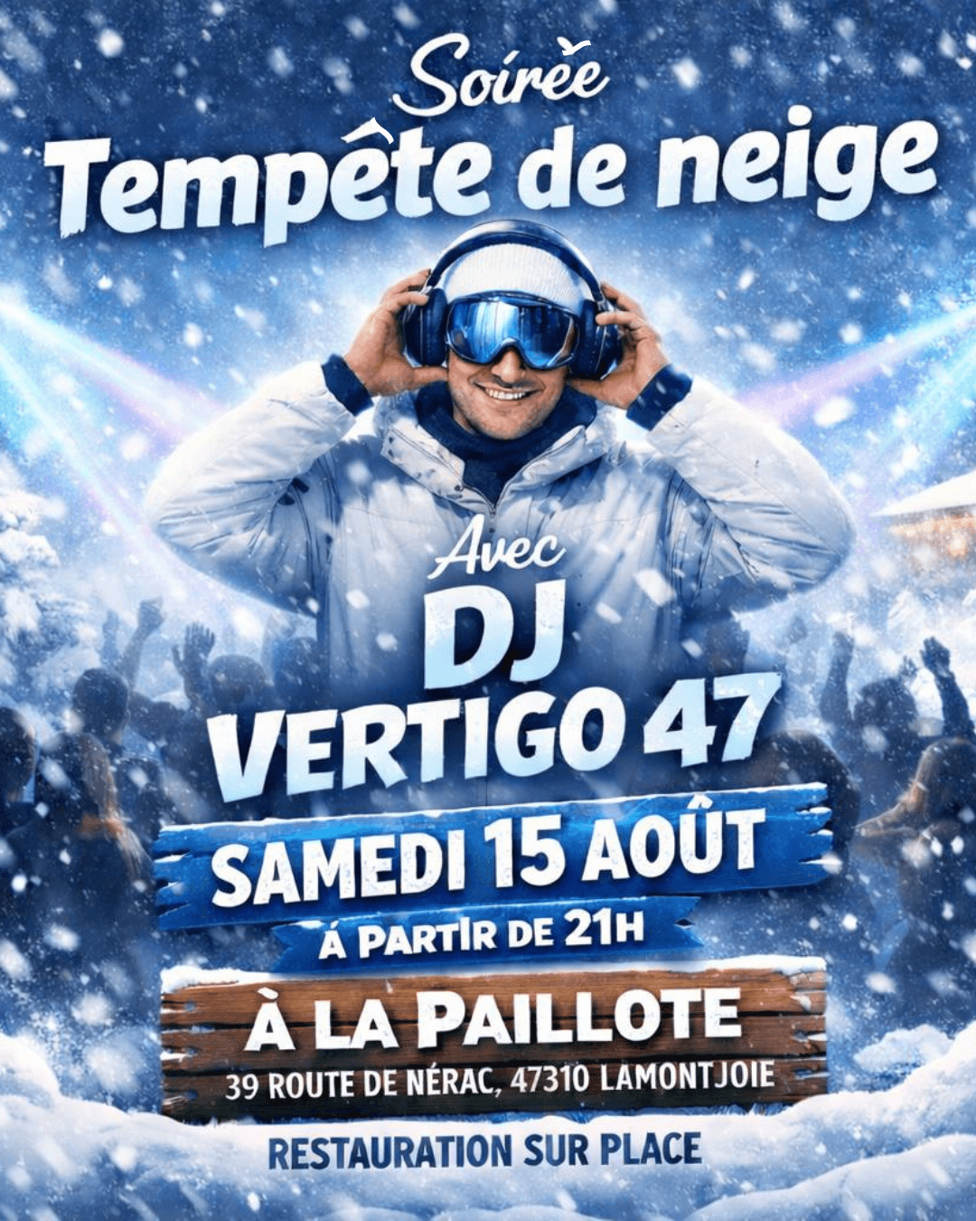 Tempête de neige