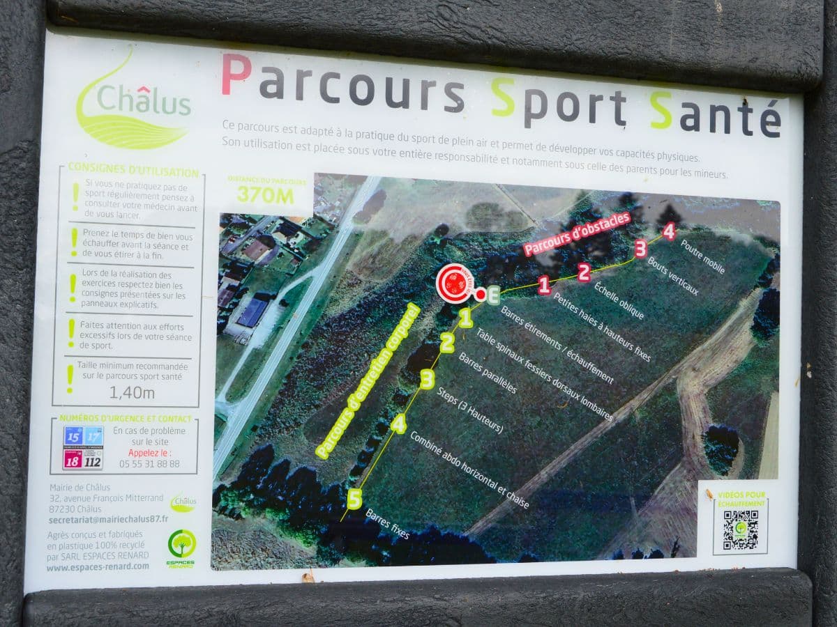 Parcours de santé - Châlus