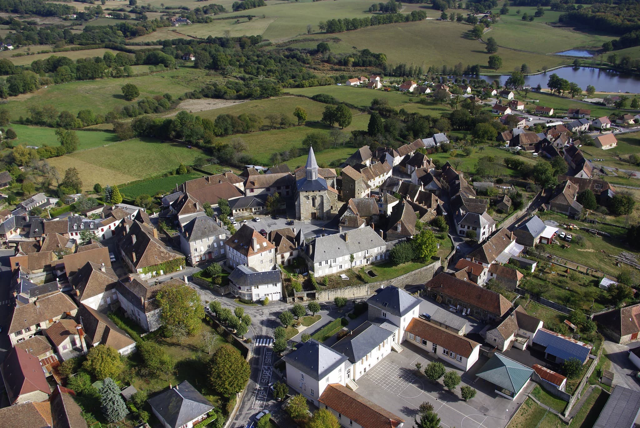 Vue aérienne