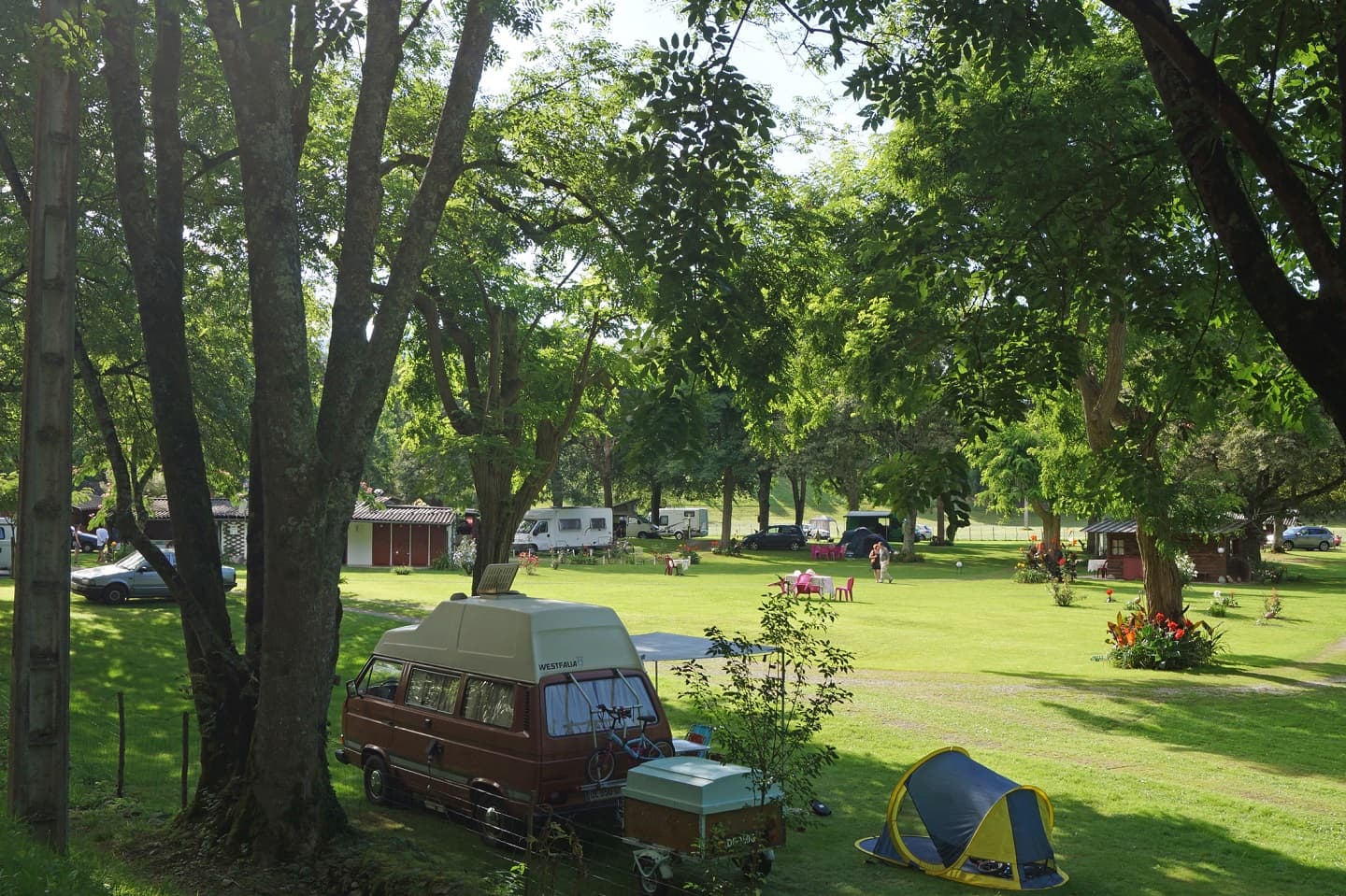 14 camping du pont d'Abense Soule Pays Basque