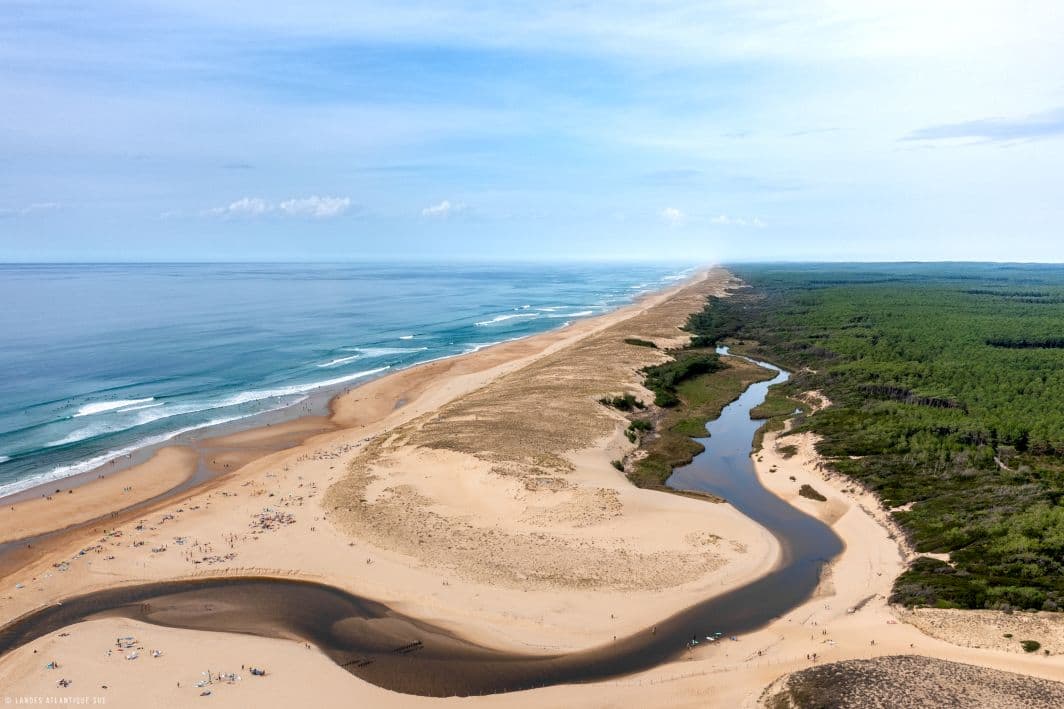 L'Embouchure du Courant d'Huchet_Moliets_Landes Atlantique Sud