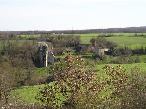 Chateau du pressoir patrimoine culturel Sainte Radegonde Thouars Thouarsais