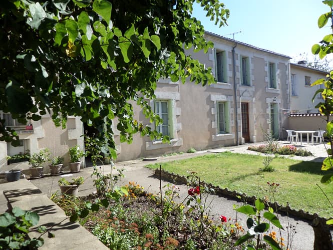 La chambre d'hôtes de Jean Leyssene à Arçais