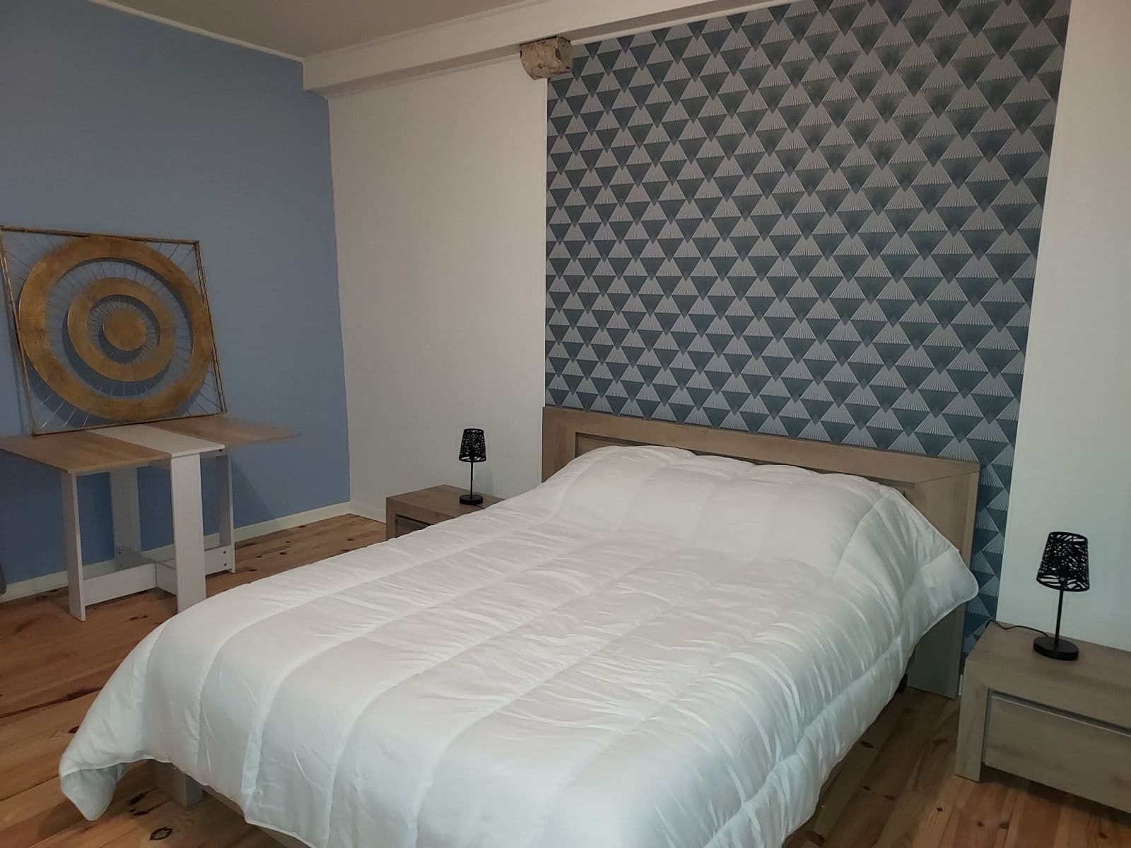 Chambre bleue