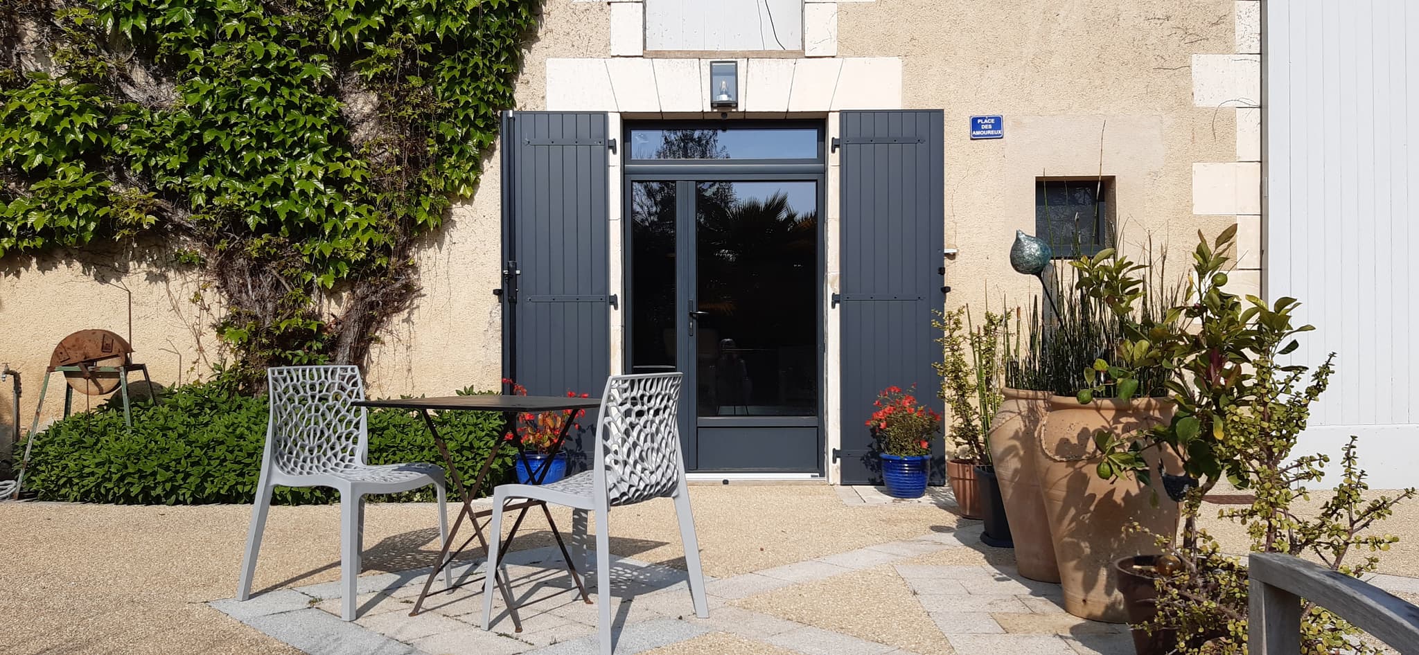 Moulin de Ringère - Terrasse