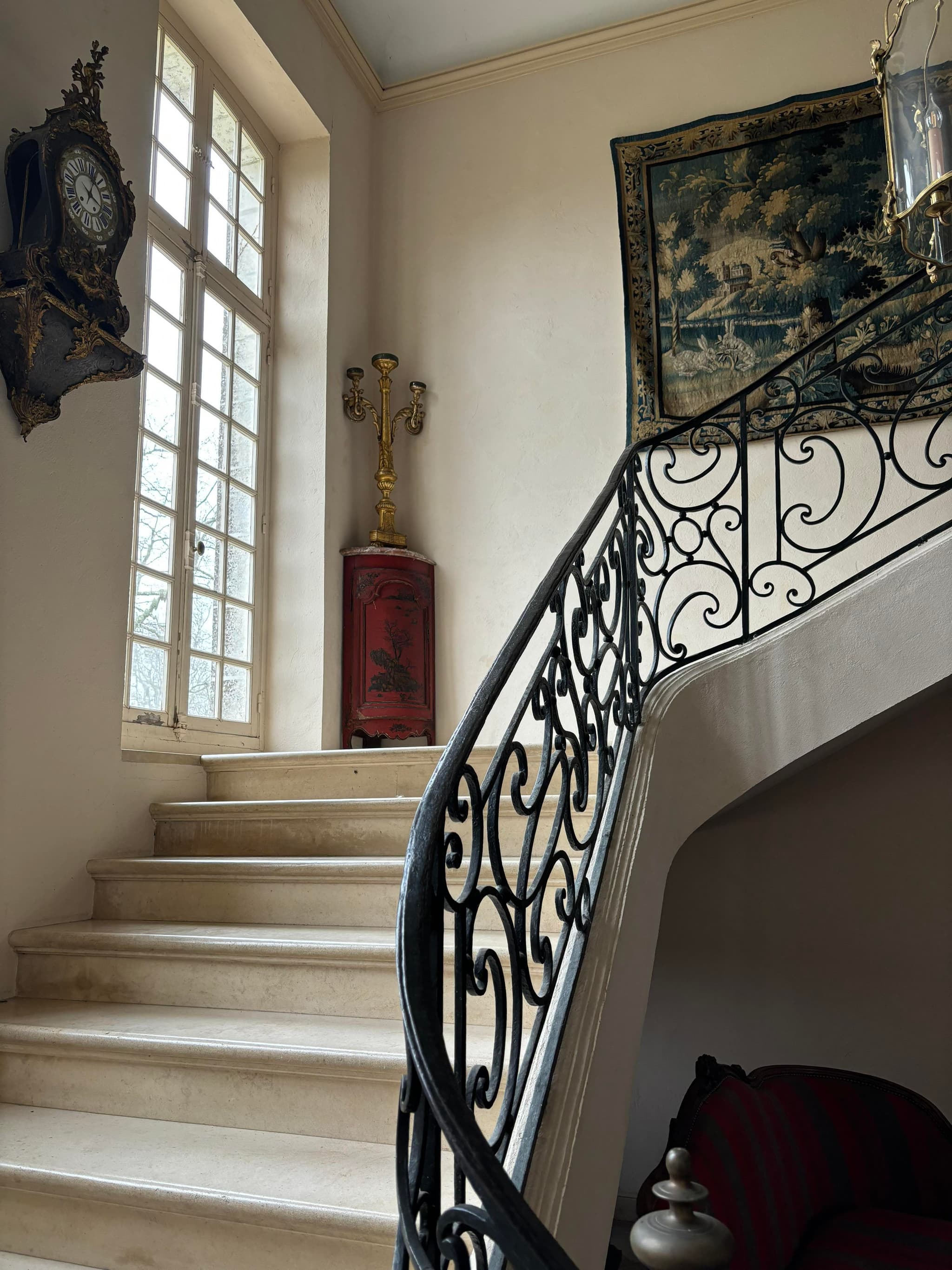 2024 - MAUV - Château de Briat - Escalier - ©OT Landes d'Armagnac - LT