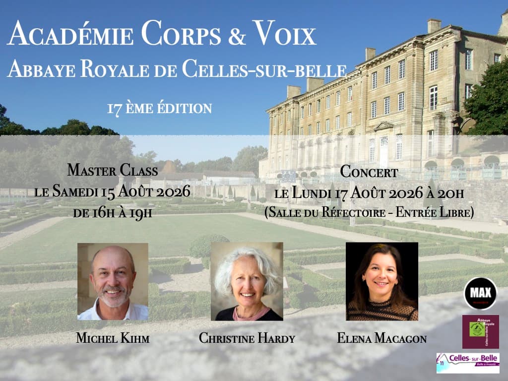 Académie Corps et Voix - 2026