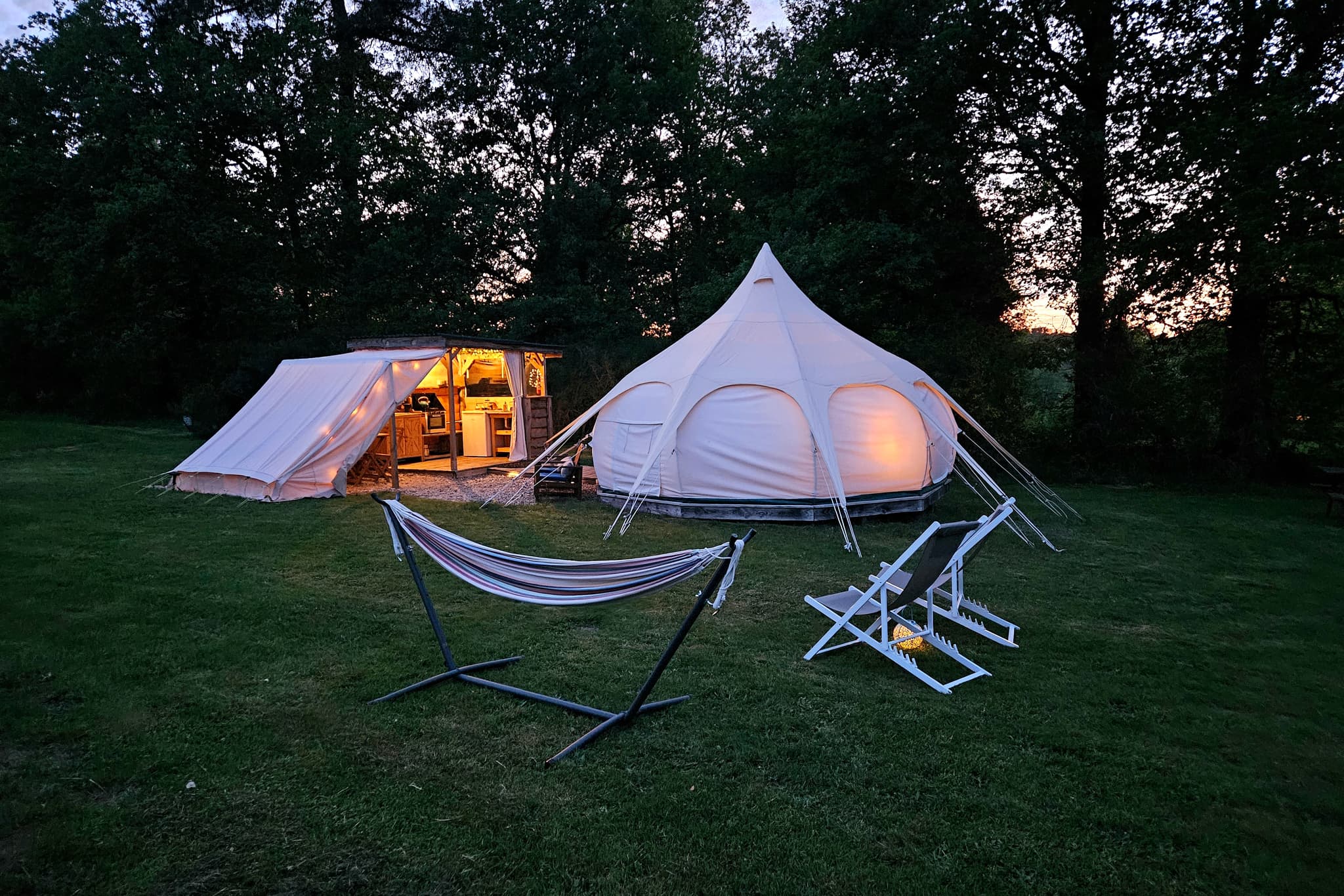 Tipi Lotus, Le Ranch Camping et Glamping Correze