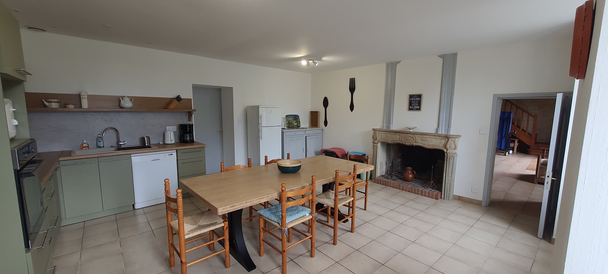 Cuisine gîte de Baleyssagues