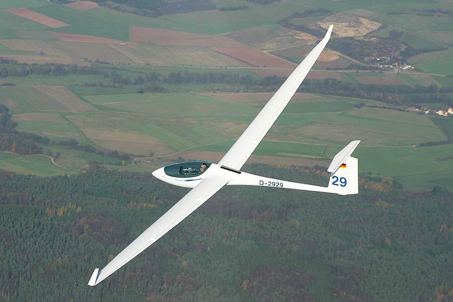 Vol a voile planeur loisirs aerien activite sportive Thouars Thouarsais
