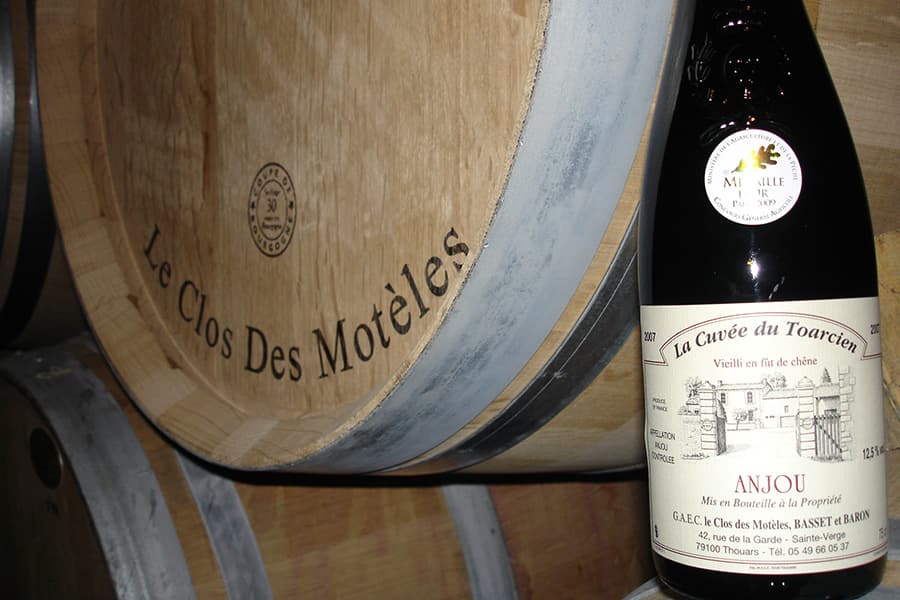 Clos moteles Viticulteur Vins degustation Ste Verge Thouarsais Deux Sevres