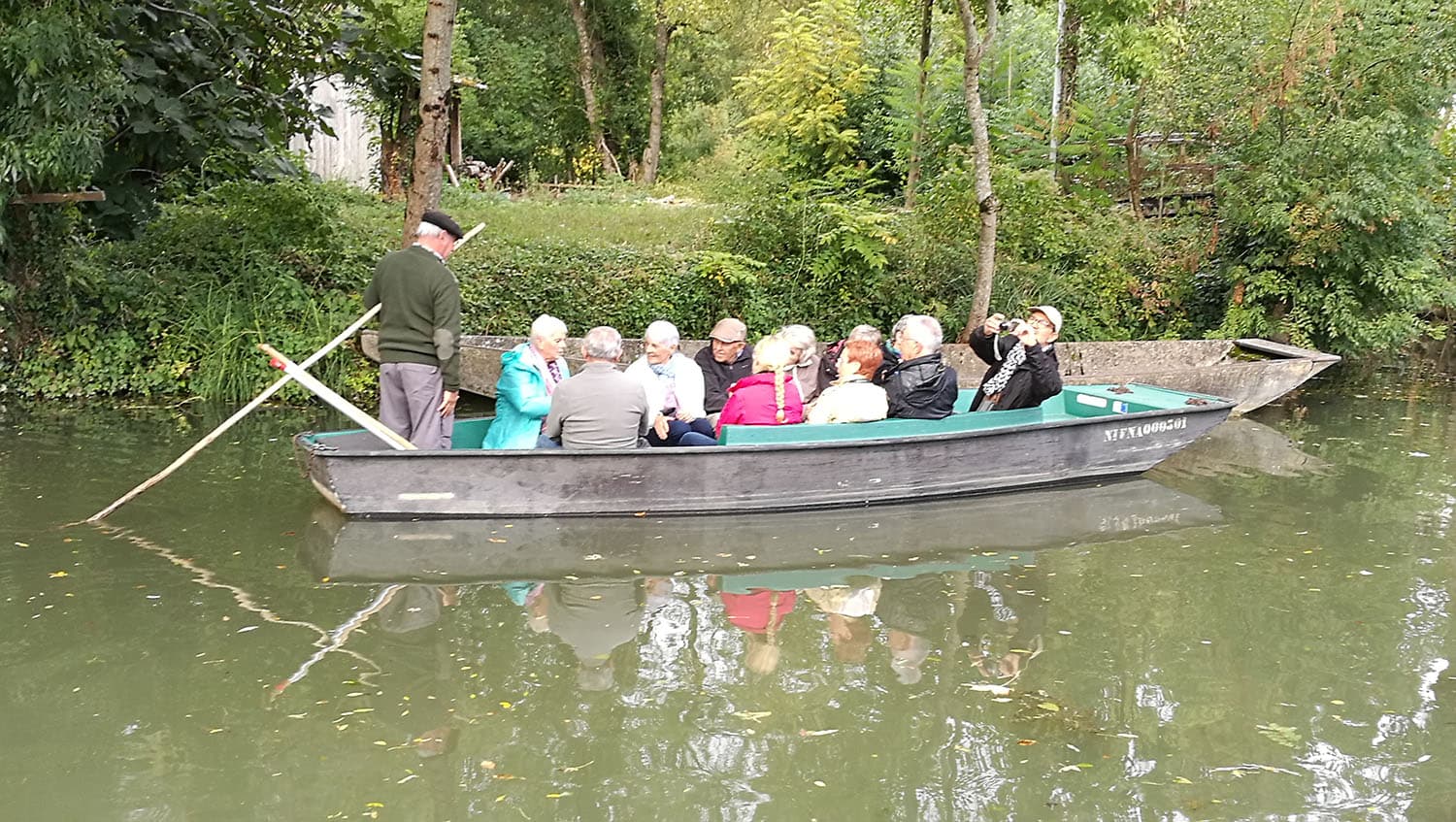 Une balade en barque à la pigouille