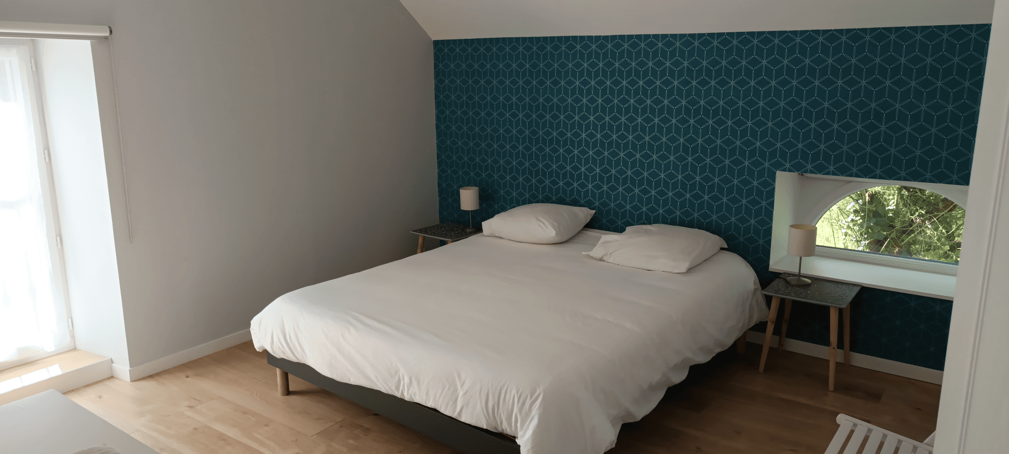 Chambre 1: lit double 160