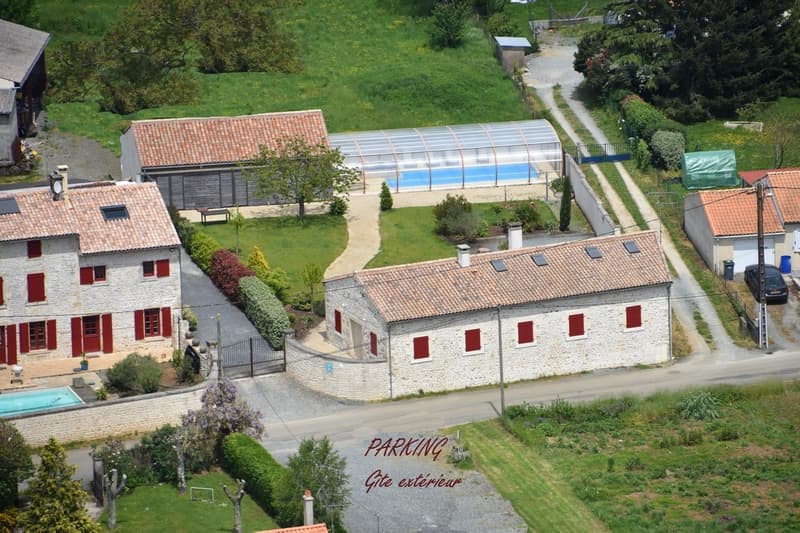 Le gîte des Chènevottes à Cherveux