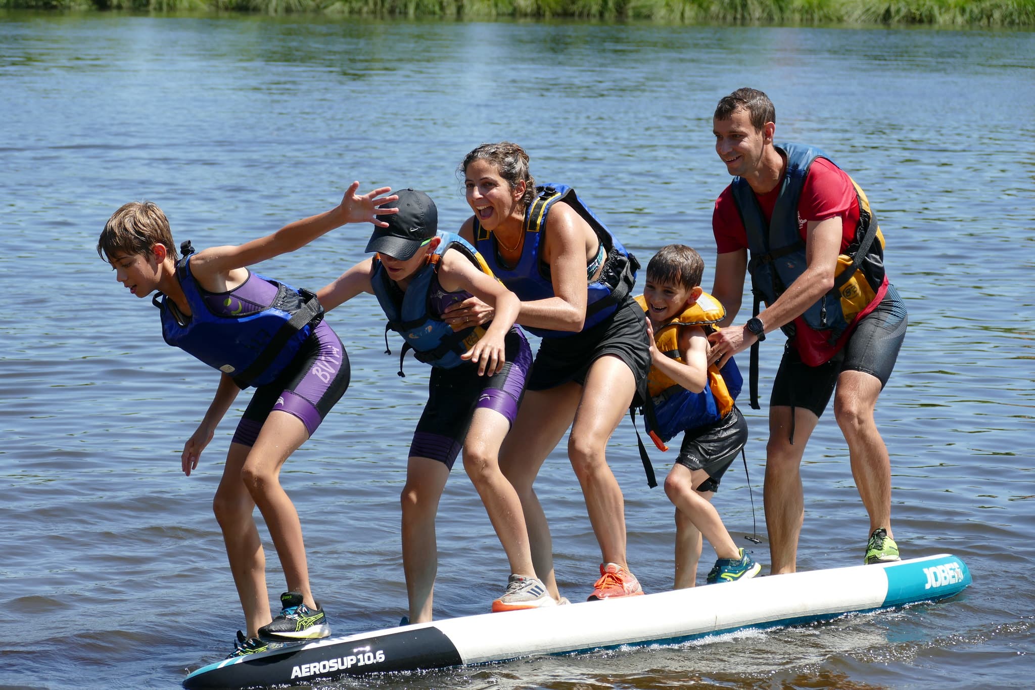 jeux d'équilibre sur paddle