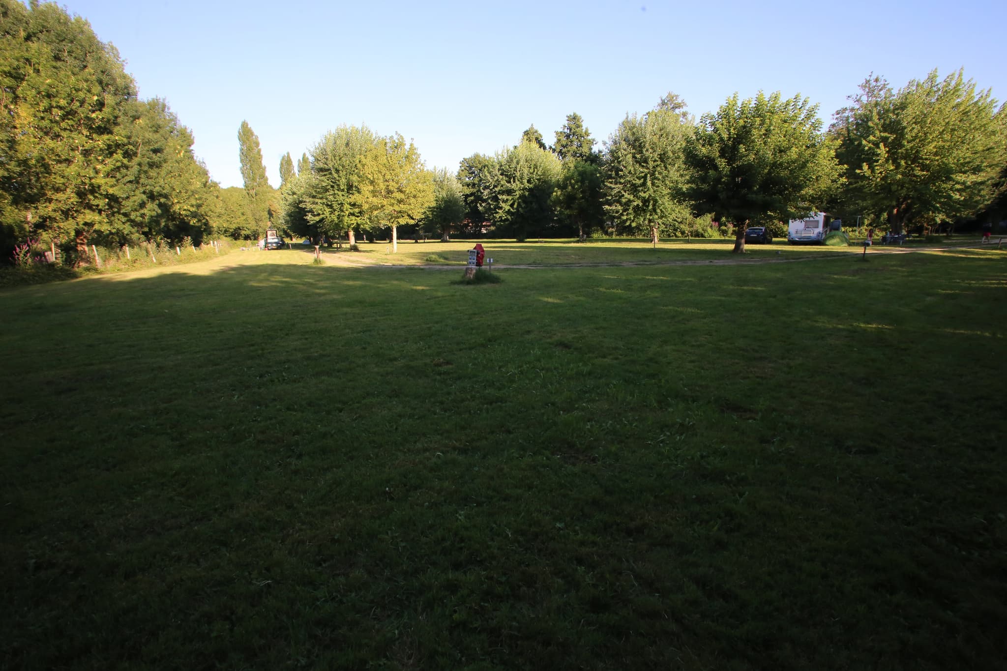 Les emplacements de camping