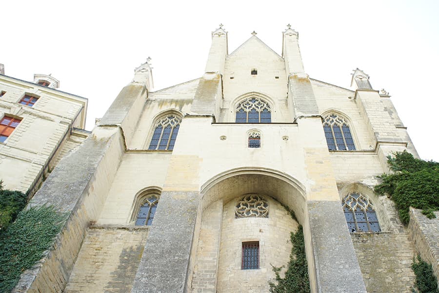 Chapelle Notre Dame Chateau patrimoine culturel Thouars Thouarsais Deux Sevres
