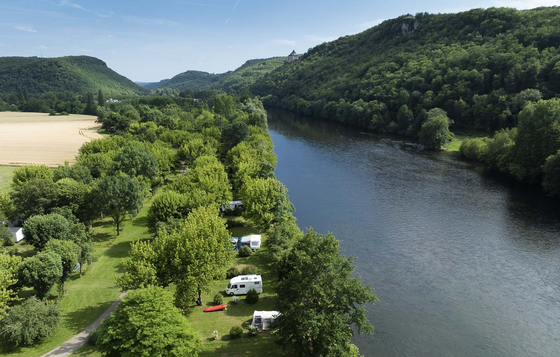 Camping les Cinq Chateaux - Vézac
