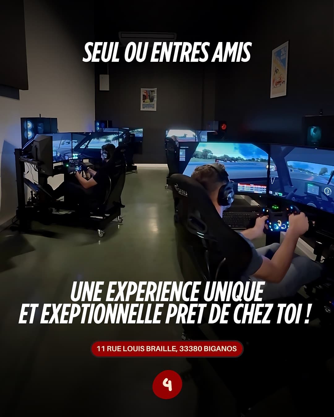 Kerb Café - simulateurs de pilotage