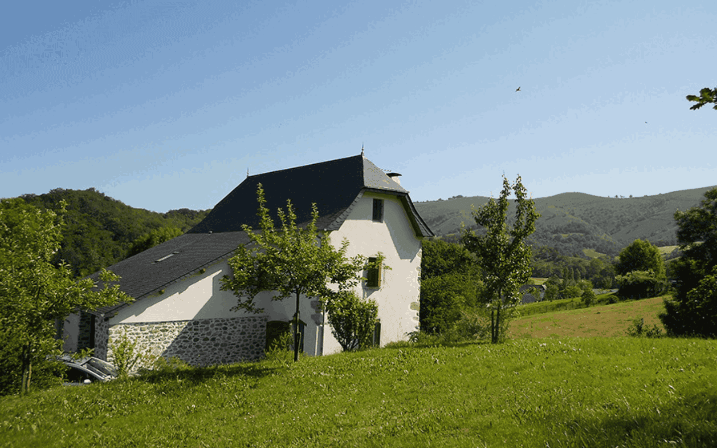 Maison Biscay Pays Basque, gîte Soule, façade