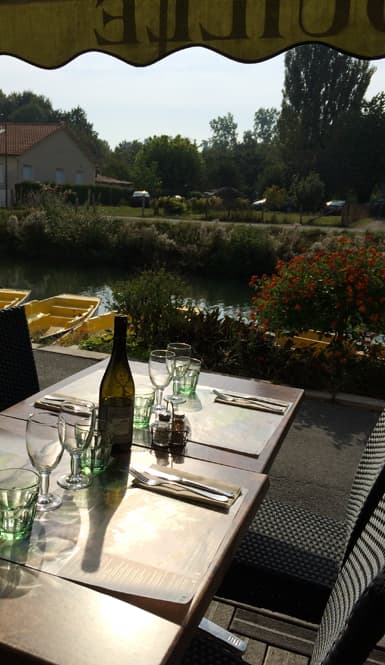 La terrasse du restaurant