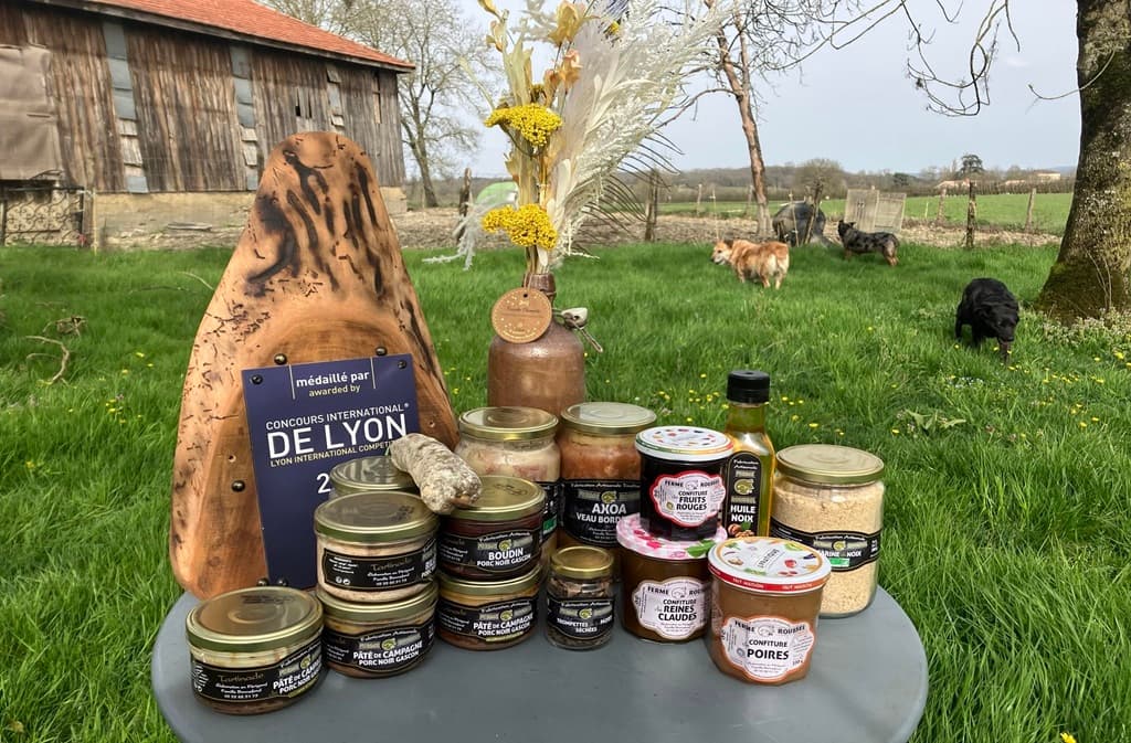 Eté à la ferme La ferme du Roussel à Rampieux