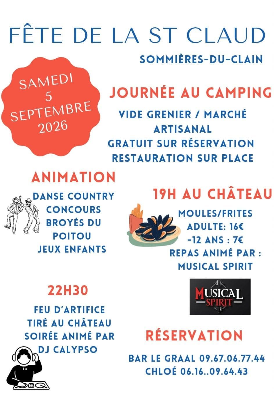 Fête St Claud 2026