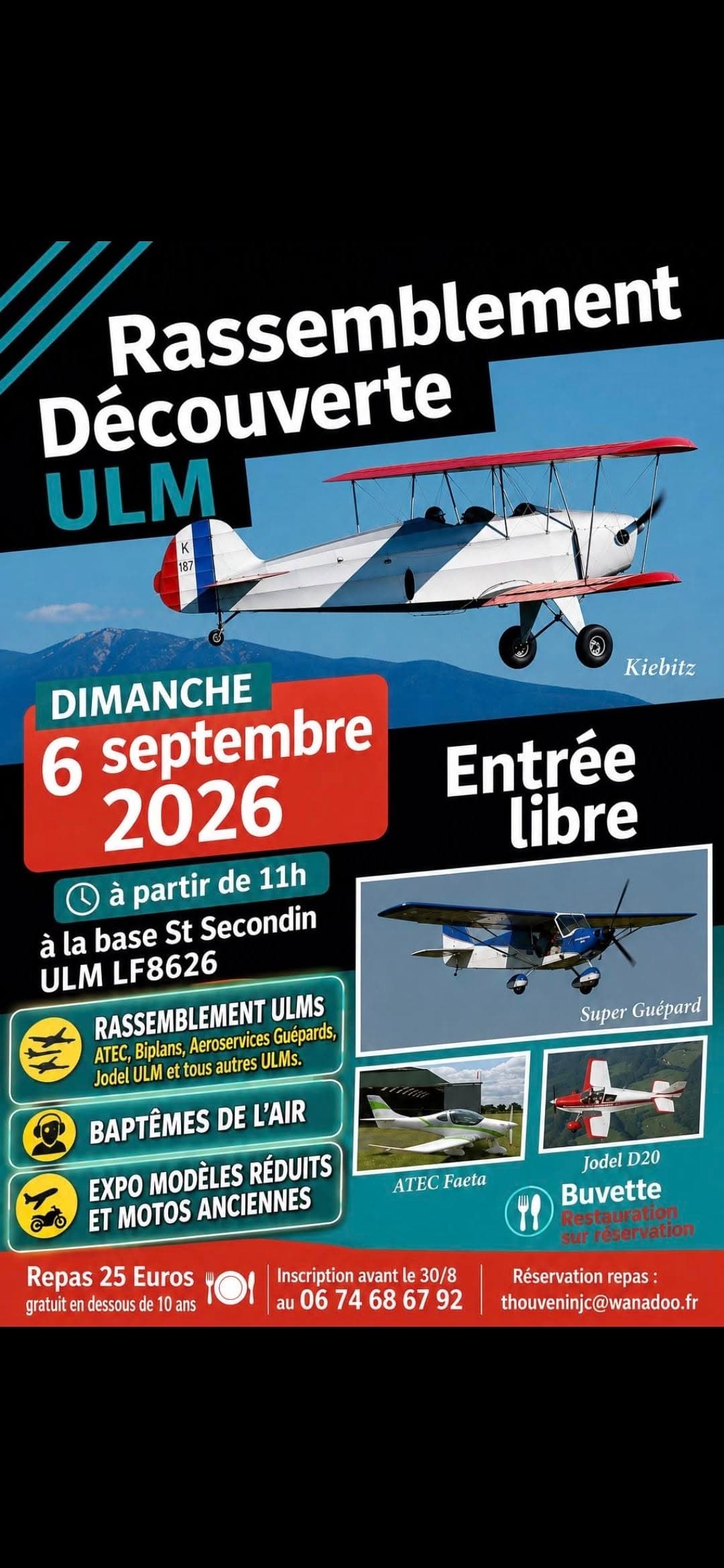 Rassemblement ULM 2026