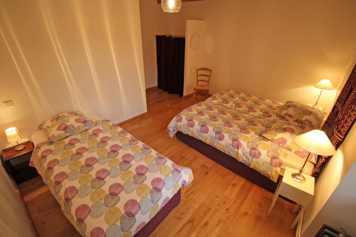 Gite "Le Génie de la Forêt" à Compreignac en Haute-Vienne (Limousin)- chambre 3_25