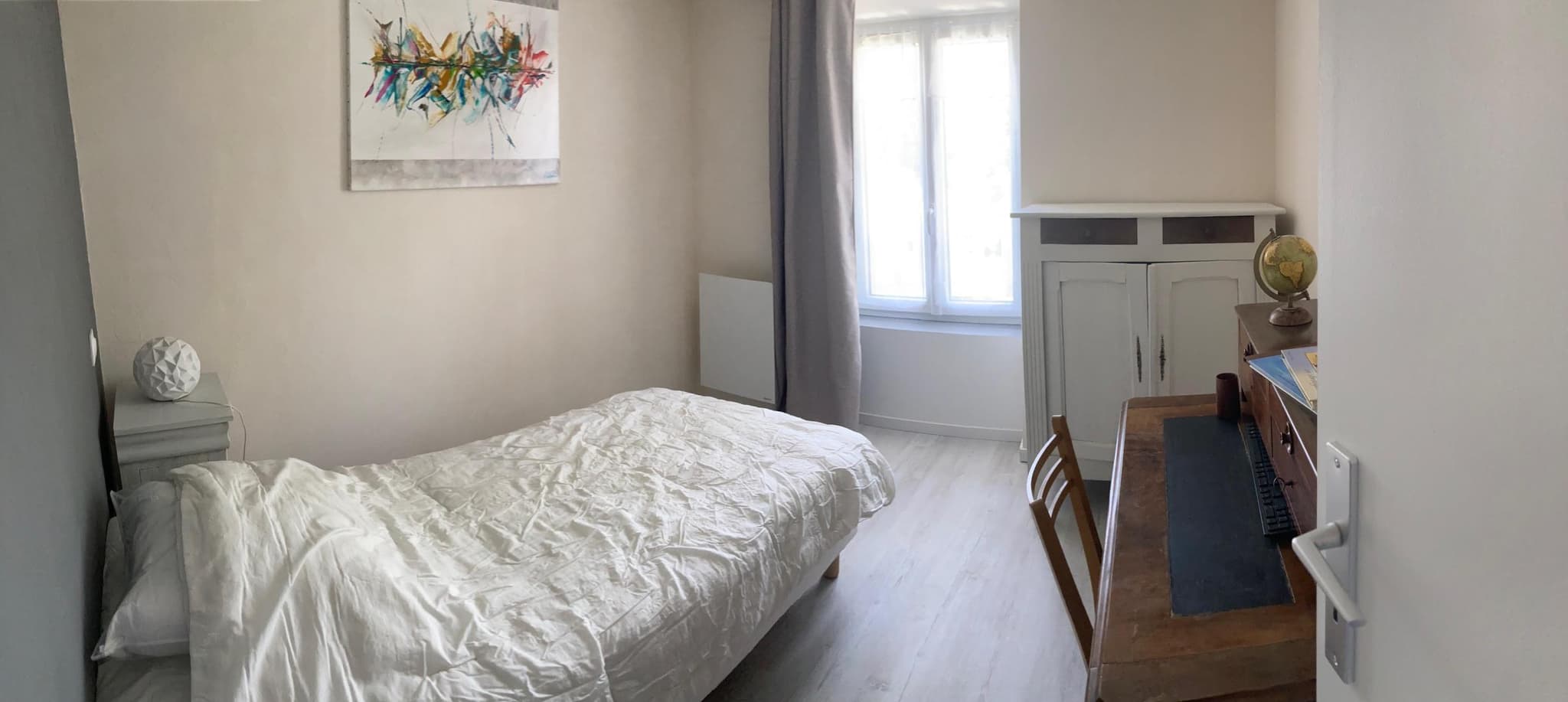La maison de Marie-Jeanne à Maucloup sur la commune de Jabreilles Les Bordes - chambre granite_13